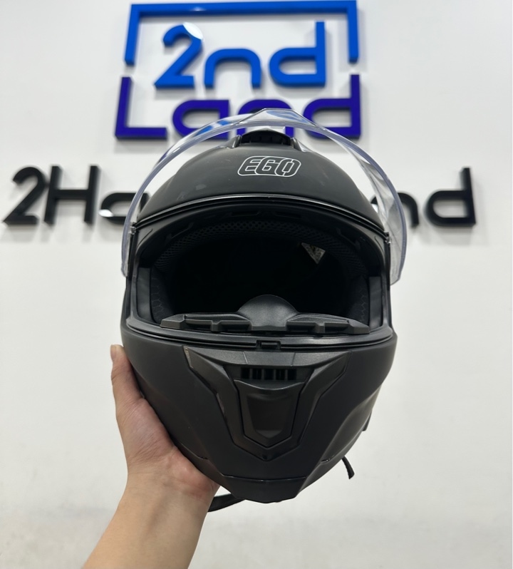 Mũ bảo hiểm FULLFACE EGO E-71 - Size XXL - Màu đen - Ngoại hình 98% - Body