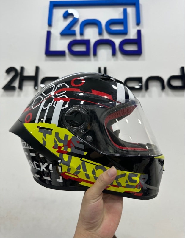 Mũ bảo hiểm Fullface EGO E7 - Size XL - Màu xanh đen - Ngoại hình 97% - Body