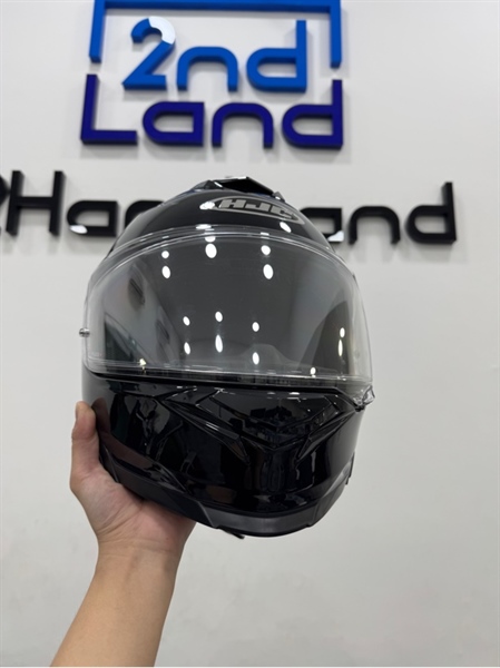 Mũ bảo hiểm Fullface HJC i71 Sokid Metal Black - Size XL - Màu đen - Ngoại hình 97% - Kèm túi