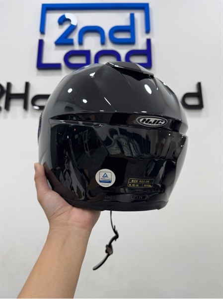 Mũ bảo hiểm Fullface HJC i71 Sokid Metal Black - Size XL - Màu đen - Ngoại hình 97% - Kèm túi 3