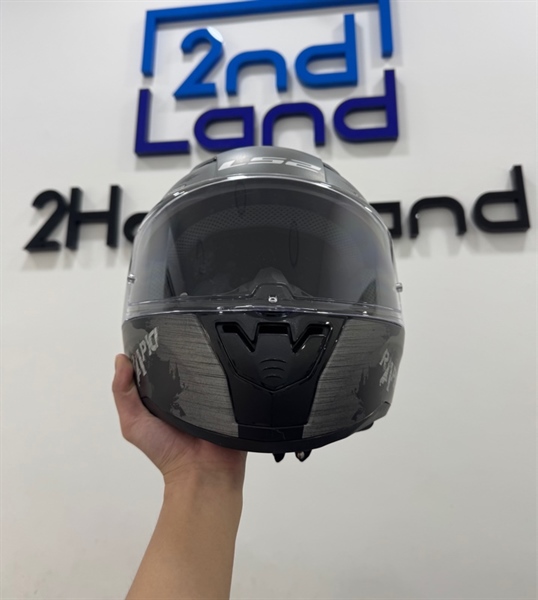 Mũ bảo hiểm Fullface LS2 FF353 Rapid II - Size XXXL - Màu xám - Ngoại hình 97% - Body