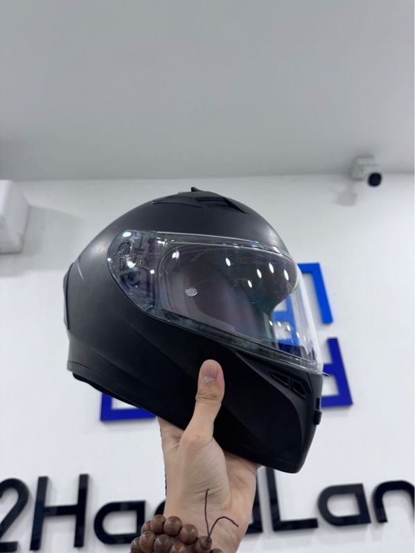 Mũ bảo hiểm Fullface ROC 01 - Màu đen - Ngoại hình 98% - Trầy xước kính, tróc sơn nhẹ - Body