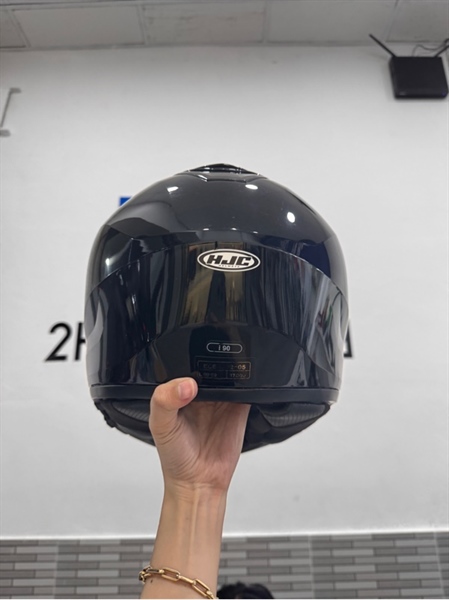 Mũ bảo hiểm lật hàm HJC-I90 - Size M - Màu đen - Ngoại hình: 97% - Body 2