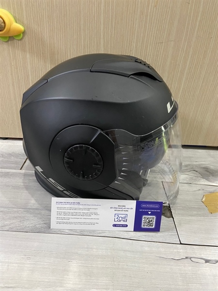 Mũ bảo hiểm LS2 0F570 Verso - Màu đen nhám - Ngoại hình: 98% - Trầy dăm - Body