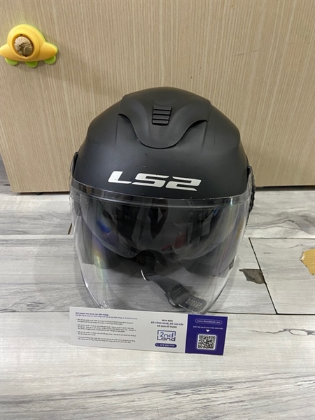 Mũ bảo hiểm LS2 0F570 Verso - Màu đen nhám - Ngoại hình: 98% - Trầy dăm - Body 2