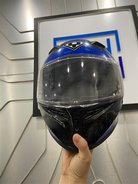 Mũ bảo hiểm Yohe 977 - Size S - Màu xanh - Ngoại hình: 96% - Kèm túi 1