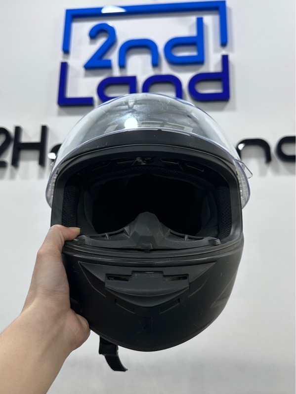 Mũ Fullface LS2 ROOKIE FF352 - Size L - Màu đen - Ngoại hình 97% - Trầy, khoá sét - Body