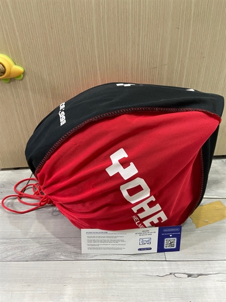 Mũ FullFace Yohe 890 Navi - Size M - Màu đen - Ngoại hình: 98% - Mặt ngoài xước dăm - Kèm túi