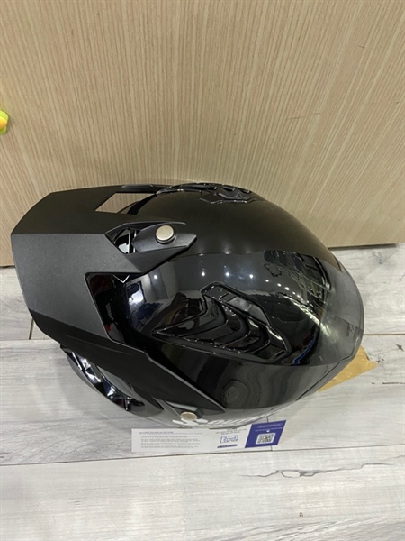 Mũ FullFace Yohe 890 Navi - Size M - Màu đen - Ngoại hình: 98% - Mặt ngoài xước dăm - Kèm túi 2