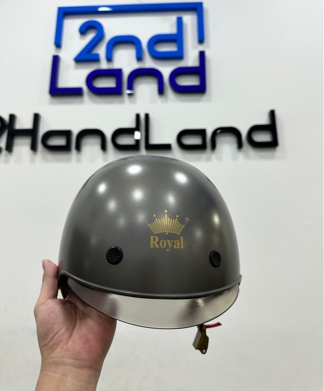 Mũ Royal M239 Kính Âm - Size XL - Màu xám - Trầy - Body