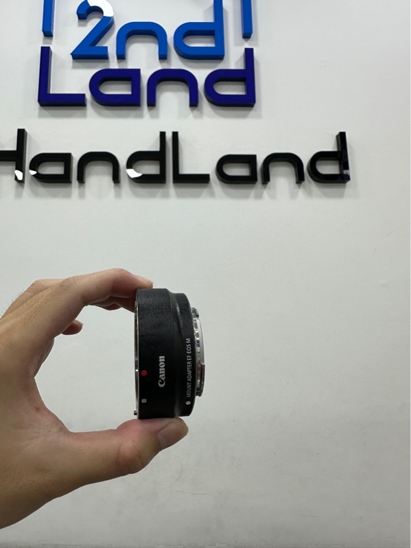 Ngàm chuyển Canon EF sang EOS M (Mount Adapter EF-EOS M) - Màu đen - Ngoại hình 98% - Body