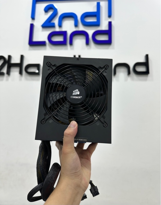 Nguồn Corsair HX750 750W -80 Plus Silver - Màu đen - Ngoại hình 97% - Fullbox