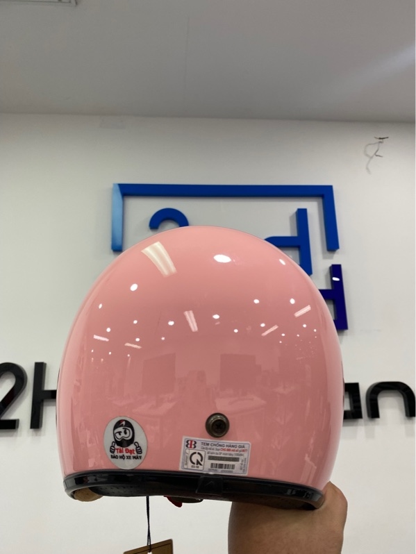 Nón 3/4 Bulldog 4U - Màu hồng - Ngoại hình: 99% - Kèm túi - Tag