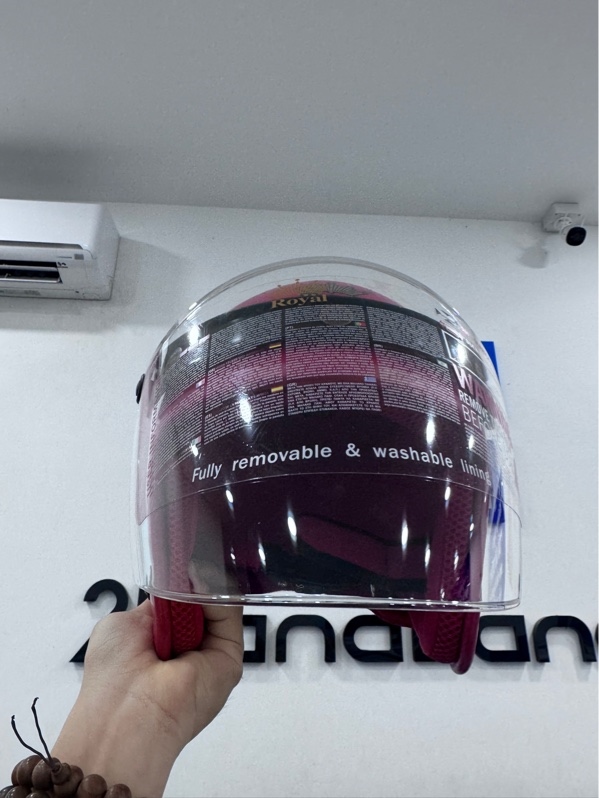 Nón 3/4 Royal M139 - size XL - Màu đỏ - Ngoại hình 98% - Kèm box, túi đựng