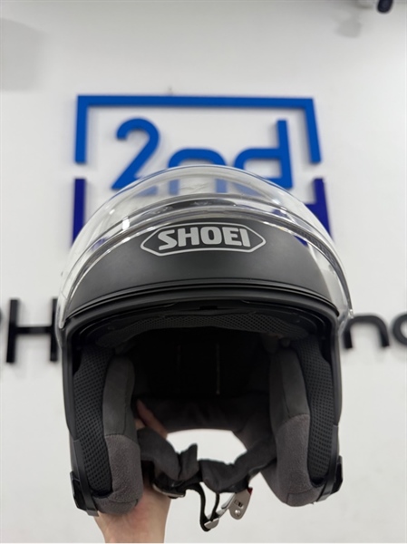 Nón 3/4 Shoei J-Cruise - Size M - Màu đen - Ngoại hình 97% - Trầy kính - Kèm túi đựng 1