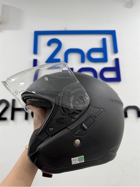 Nón 3/4 Shoei J-Cruise - Size M - Màu đen - Ngoại hình 97% - Trầy kính - Kèm túi đựng 2