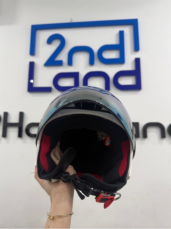 Nón Bảo Hiểm 3/4 YOHE 851 - Màu hồng - Ngoại hình 97% - trầy xước , kính trầy nhiều - Body