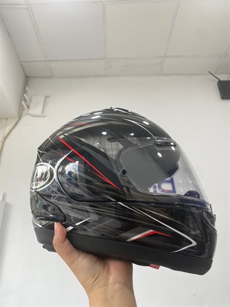 Nón Bảo Hiểm Fullface Arai RX7X Radical - Đen - Size S - 55.56cm - Ngoại hình: 97% - Kèm túi