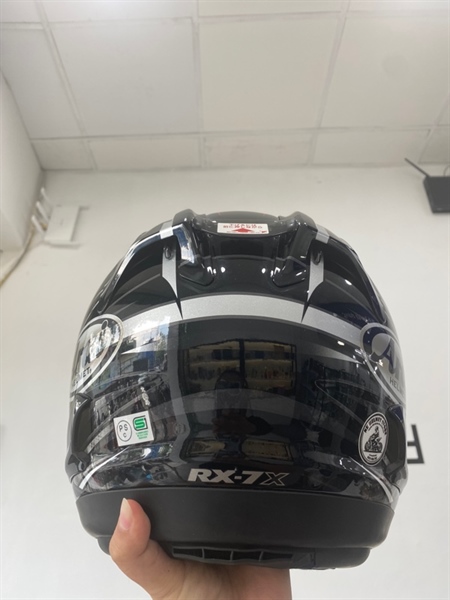 Nón Bảo Hiểm Fullface Arai RX7X Radical - Đen - Size S - 55.56cm - Ngoại hình: 97% - Kèm túi 3