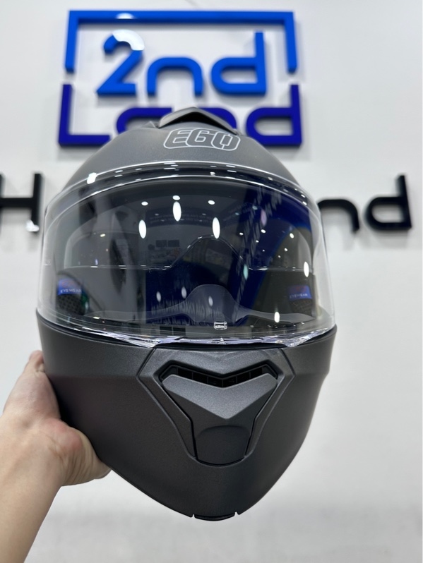 Nón bảo hiểm Fullface EGO E-91 - Màu xám - Ngoại hình 98% - Kèm túi