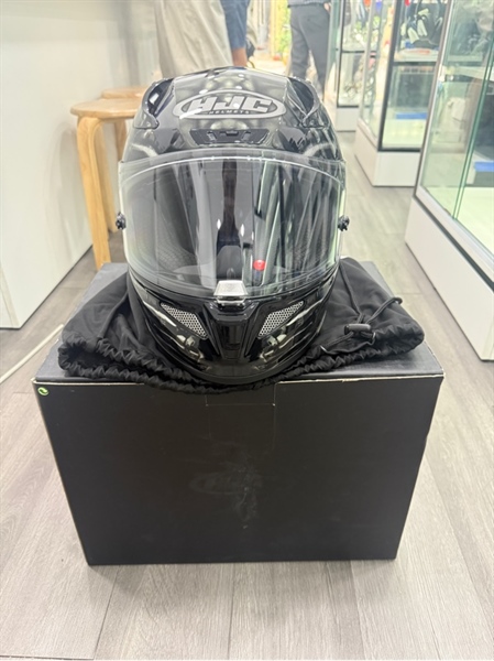 Nón bảo hiểm Fullface HJC RPha 11 Eliens - Size M - Màu đen - Ngoại hình 98% - FullBox