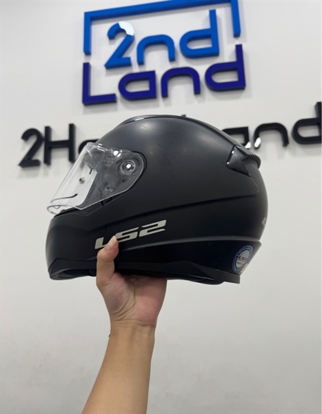 Nón bảo hiểm Fullface LS2 FF353 Rapid II - Size XL - Màu đen - Ngoại hình 97% - Body 2