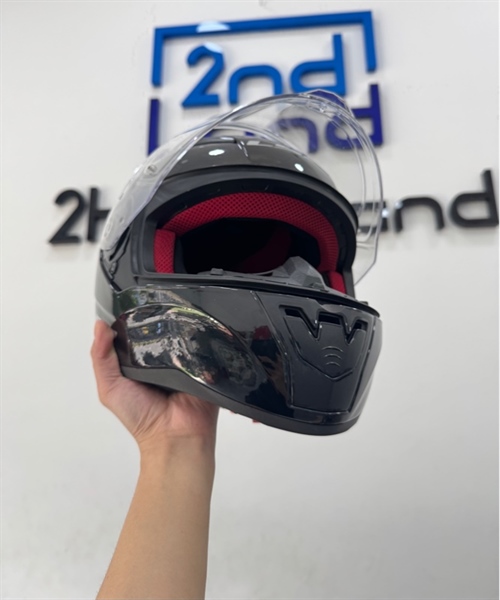 Nón bảo hiểm Fullface LS2 Rapid FF353 - Size XL - Màu đen - Ngoại hình 97% - Kèm túi