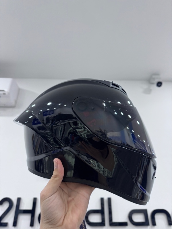 Nón bảo hiểm Fullface Royal M266 - 2 kính màu đen bóng - Size L - Màu đen - Ngoại hình 98% - Chưa cắt tag - Kèm túi đựng