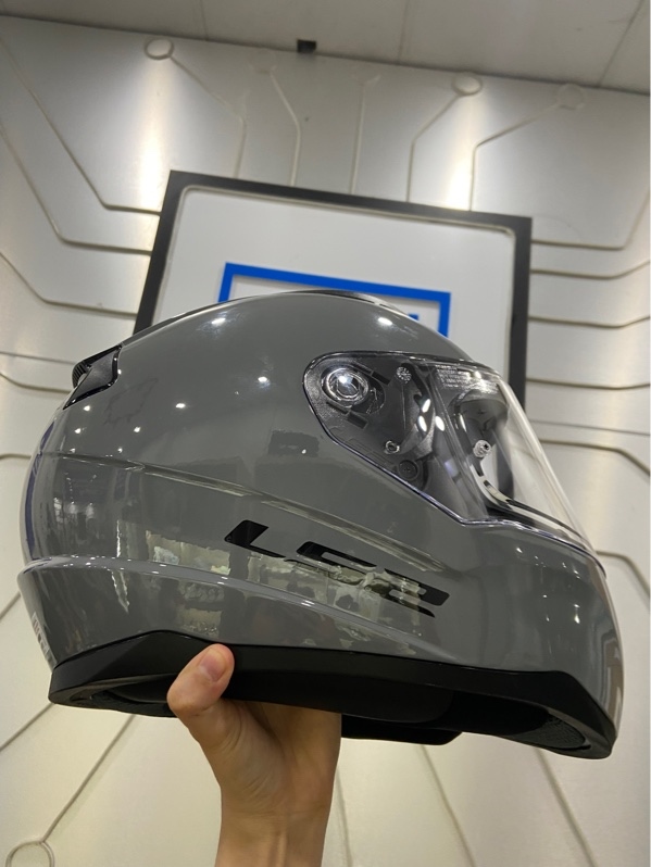 Nón bảo hiểm LS2 Rapid II - Size XL - Màu bạc - Ngoại hình 98% - FullBox