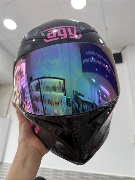 Nón bảo hiểm ROC 05 K3SV - Size XXL - Màu đen - Dán skin A6V - Ngoại hình 98% - Body