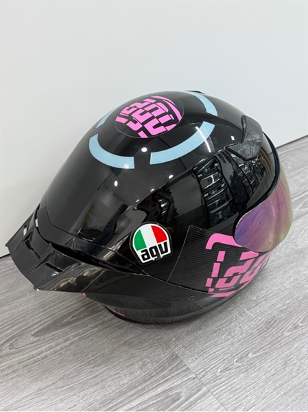 Nón bảo hiểm ROC 05 K3SV - Size XXL - Màu đen - Dán skin A6V - Ngoại hình 98% - Body