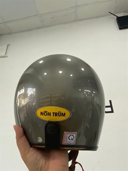 Nón bảo hiểm Royal - H01 - Size L - Ngoại hình 97% - Màu xám - Trầy kính, trầy sơn - Body 2