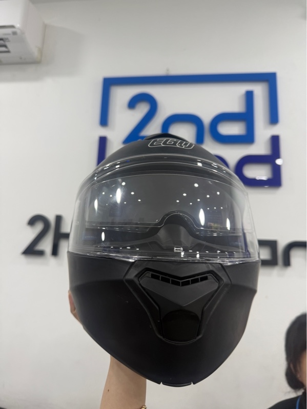 Nón Fullface Ego E91 - size XXL - 2 kính - Màu đen - Ngoại hình 98% - Body