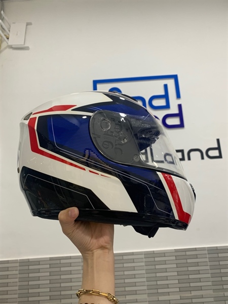 Nón Fullface Honda - Size XL - Màu trắng - Ngoại hình: 98% - Trầy - Body 1