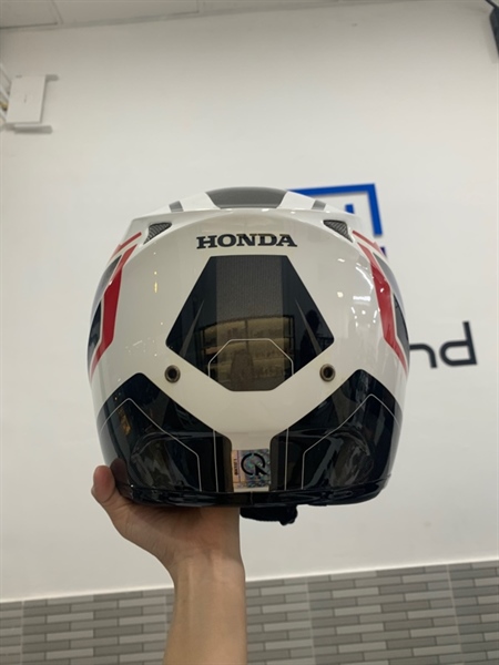 Nón Fullface Honda - Size XL - Màu trắng - Ngoại hình: 98% - Trầy - Body 2