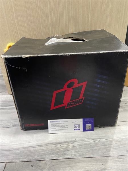 Nón FullFace Icon Airfron Pro Barong - Size L - Màu đen - Ngoại hình: 97% - Kèm Box + 1 kính đen 5