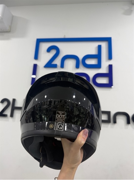 Nón Fullface ROC 01 - Màu đen - Ngoại hình 97% - Trầy xước , bể đuôi gió - Kèm túi 2