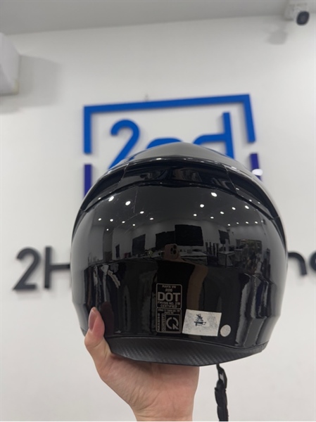 Nón FullFace ROC R05 - Màu đen - Ngoại hình 96% - Nón trầy nặng , mút chai cứng nặng - Kèm túi 2