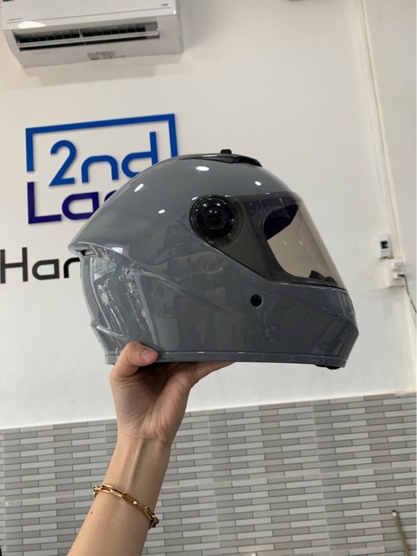 Nón fullface royal m79 - Size XL - Màu xám - Ngoại hình: 97% - Body