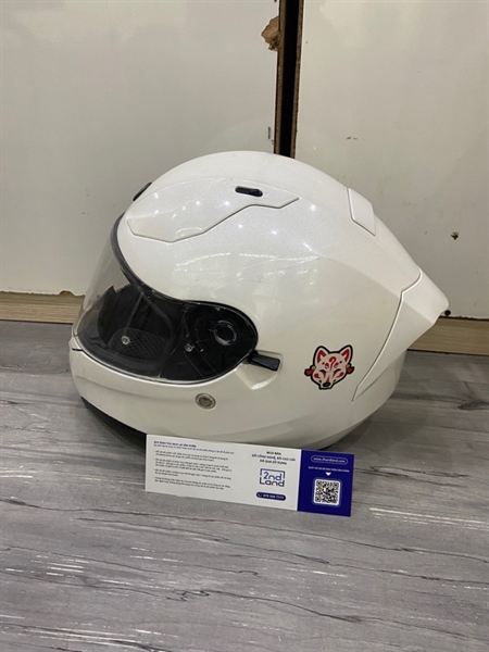Nón FullFace TORCT18 - Size L - Màu trắng - Ngoại hình: 97% - Body