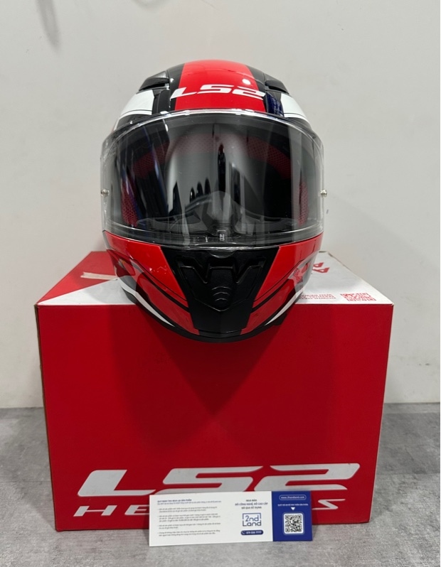 Nón LS2 FF353 Rapid Infinity - Size M - Màu đỏ đen - Ngoại hình 97% - Fullbox