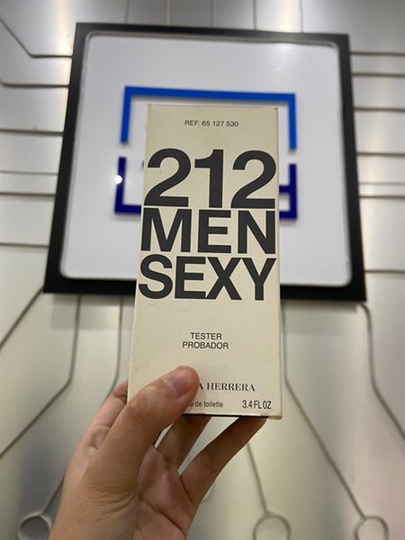 Nước hoa 212 Men Sexy Carolina Herrera - EDT Tester - 100ml - Kèm Box