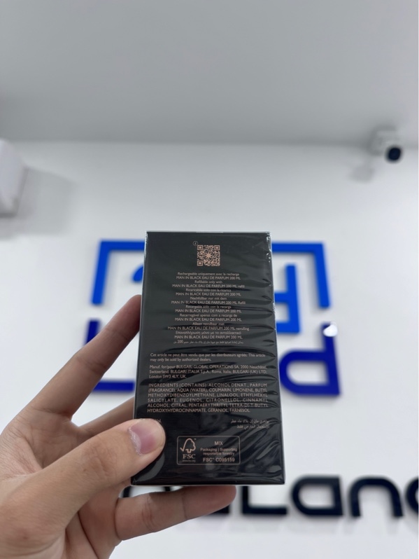 Nước hoa Bvlgari Man in Black - EDP - 100ml - Newseal