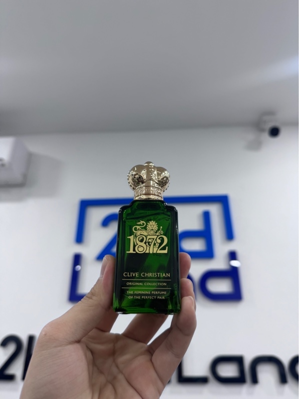 Nước hoa Clive Christian 1872 - Perfume - 45/50ml - Chai bể 1 góc bên dưới - Kèm box