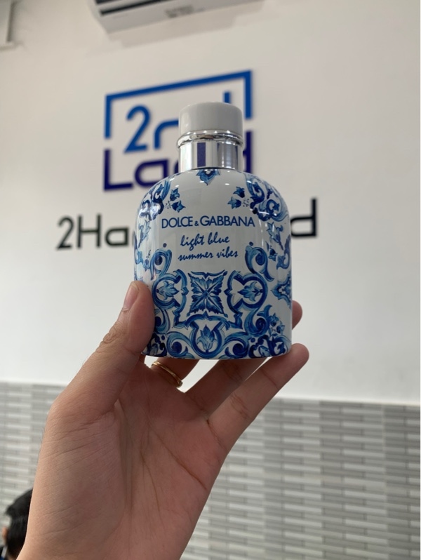 Nước hoa D&G Light Blue Summer Vibes - EDT Pourhomme - 105/125ml - Body