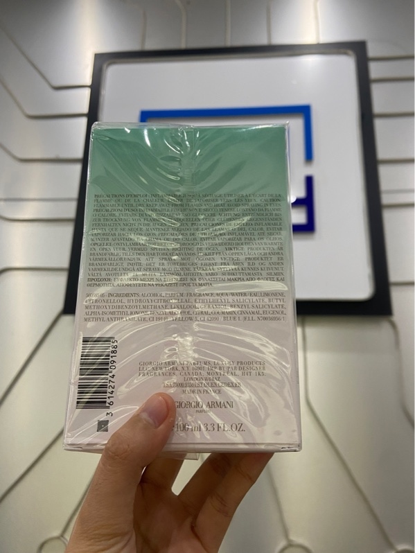 Nước hoa Giorgio Armani Acqua Di Gioian - Eau de Parfum Intense - 100ml - Newseal