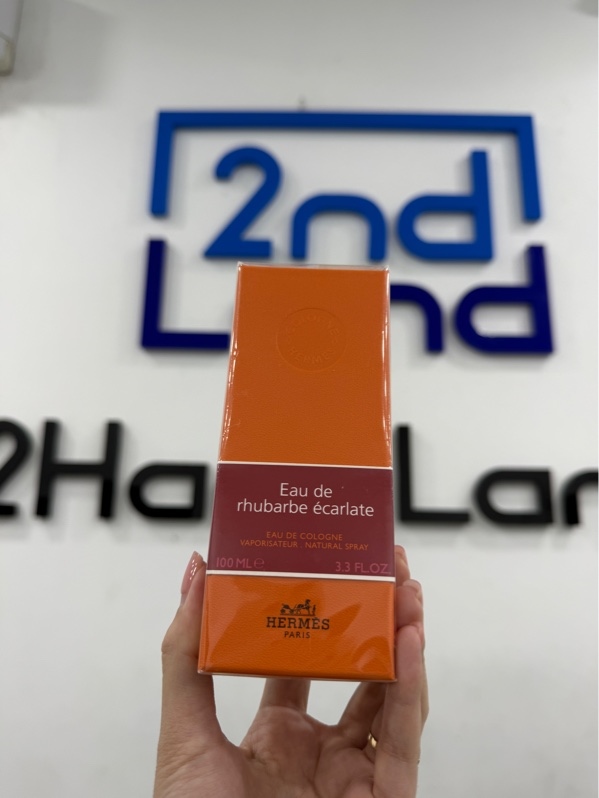 Nước hoa Hermès Eau de Rhubarbe Écarlate - Eau de Cologne - 100ml - openbox