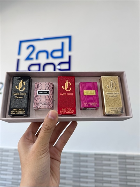 Nước hoa Jimmy Choo Minitures Collection x5 chai - 4,5ml 1