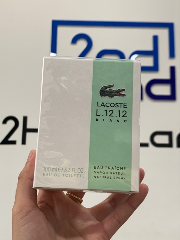 Nước hoa Lacoste L.12.12 Blanc Eau Fraiche - EDT - 100ml - Newseal