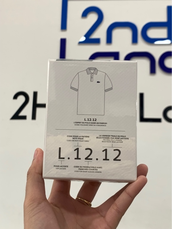 Nước hoa Lacoste L.12.12 Blanc Eau Intense - EDT - 100ml - Newseal